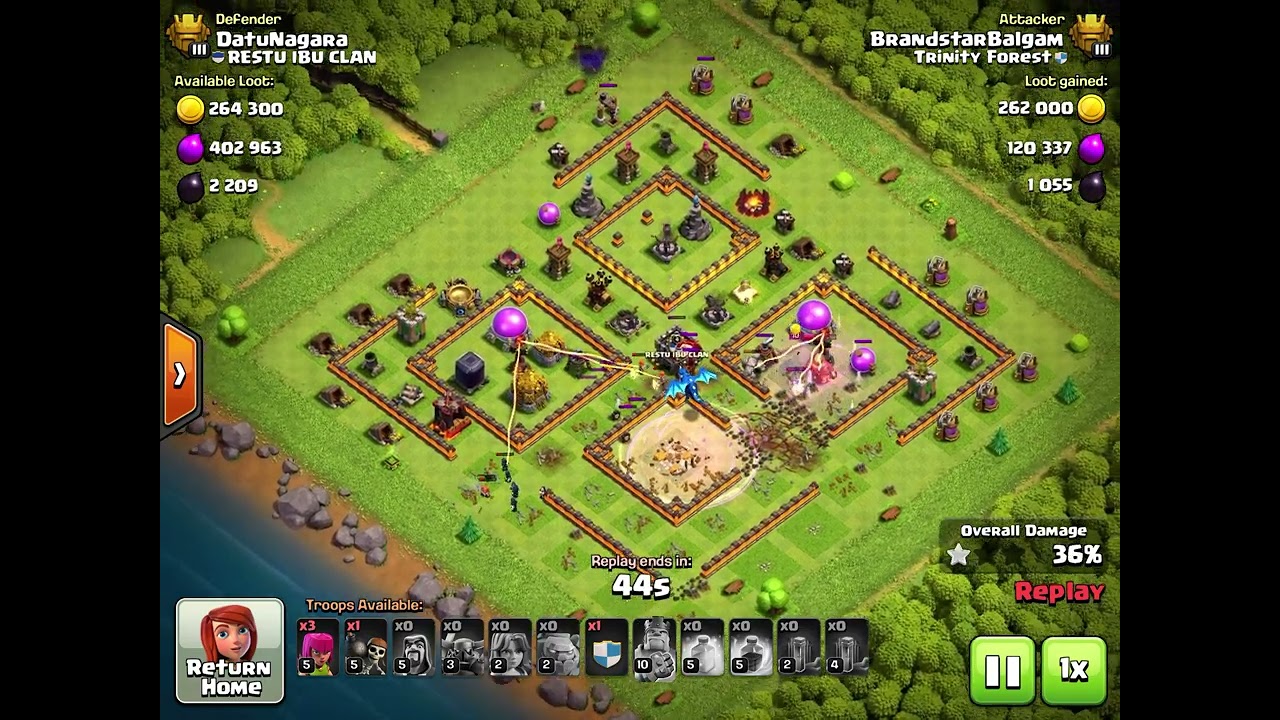 TH8 vs TH10 Attack Strategy as TH8 || Titans League trophy pushing #trophypushing #th8pushing #coc