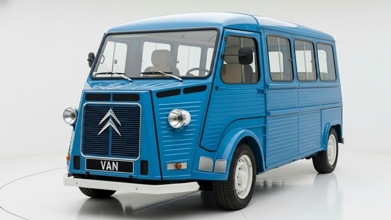 Le nouveau van Citroën au style vintage cache une technologie ultra moderne !