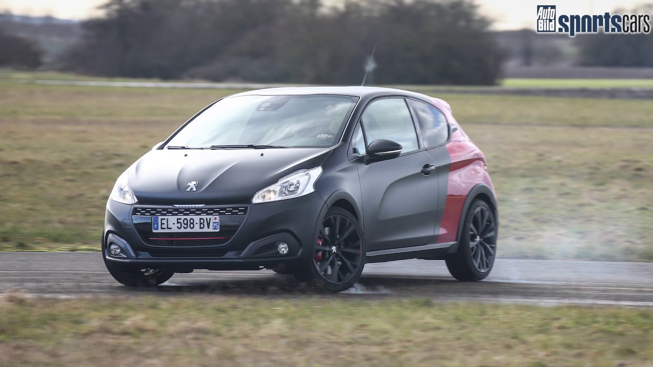 Peugeot 208 Gti: SCHNELLSTER Serienkleinwagen am Sachsenring / Track POV / - AUTO BILD SPORTSCARS