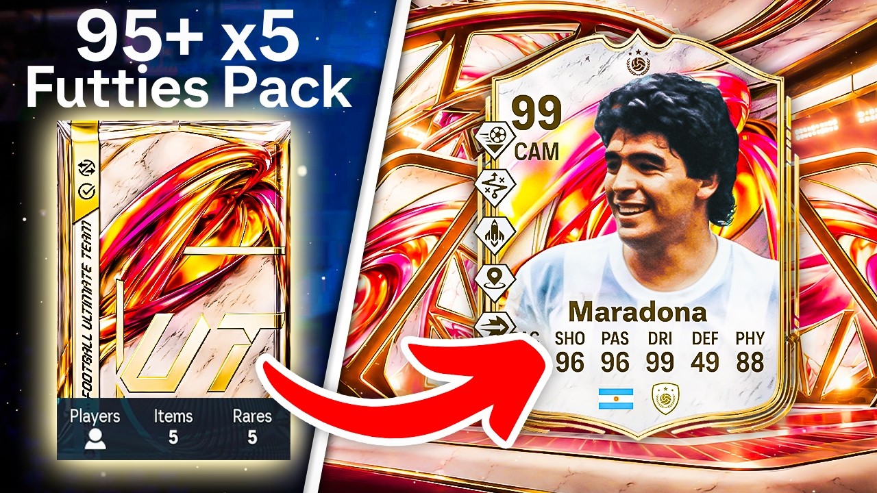 ПАКЕТЫ 95+ x5 FUTTIES! 🚨 FC 26 Ultimate Team