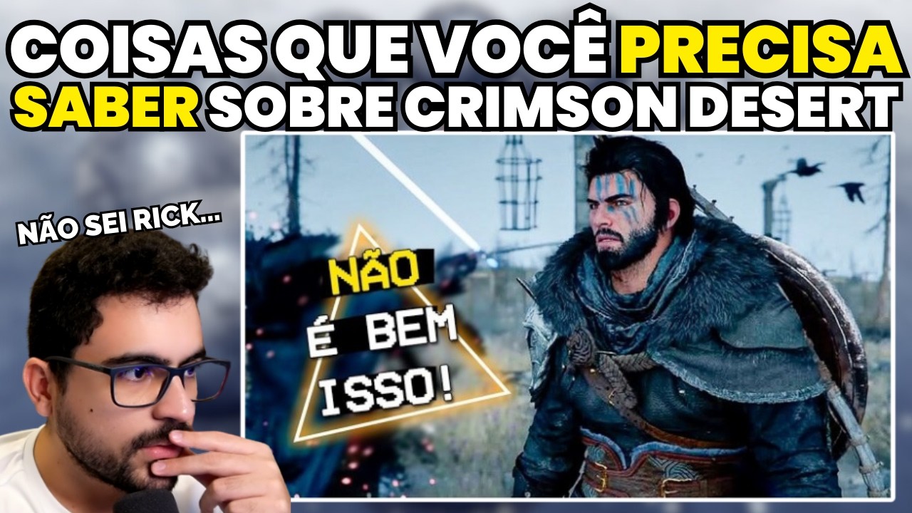 Finalmente Vi Algo Sobre o Crimson Desert