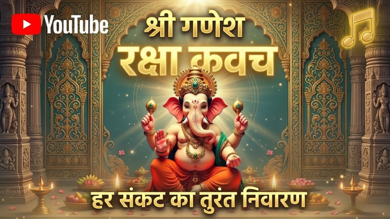 🙏 Nonstop Ganesh Raksha Kavach | Powerful Ganesh Mantra | Morning Ganesh Bhajan |Ganesh Bhajan 2026