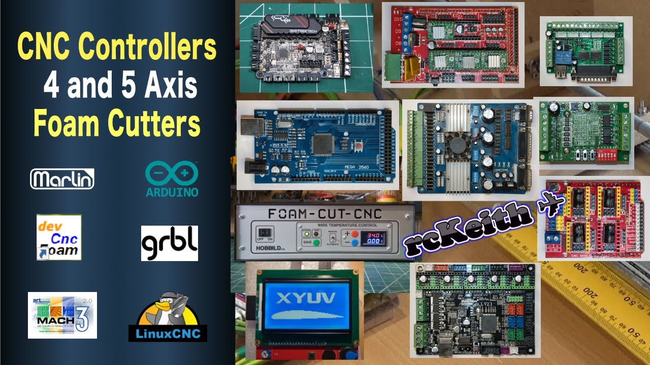 4 and 5 Axis CNC Controllers for CNC Foam Cutting