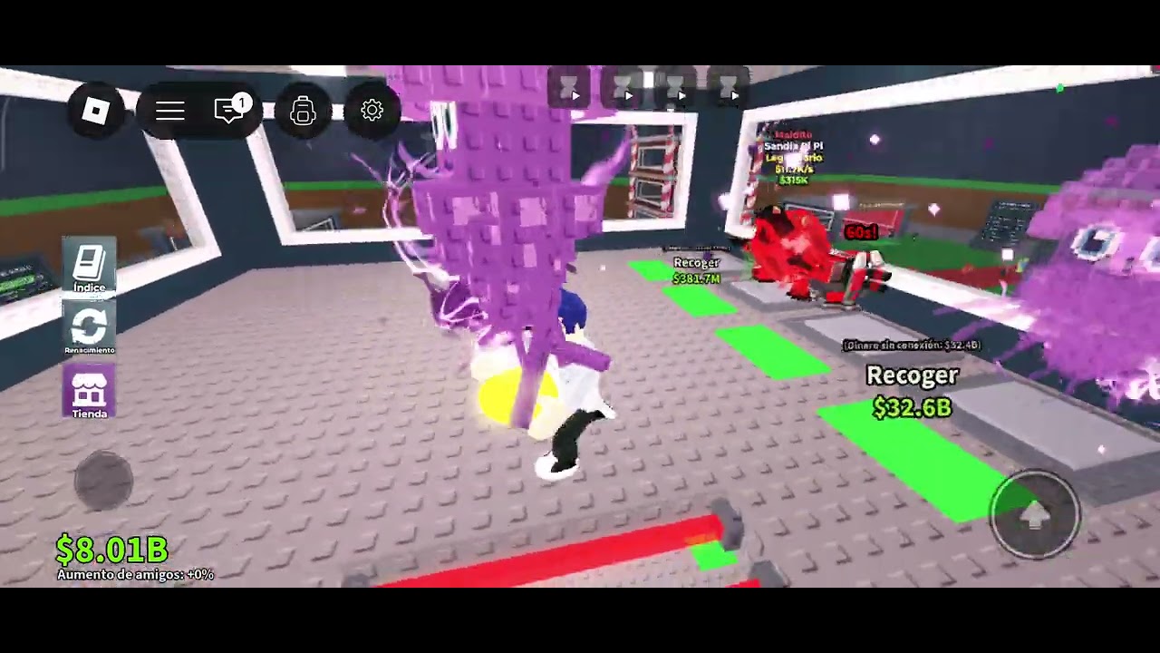 Jugando roba un braindot 