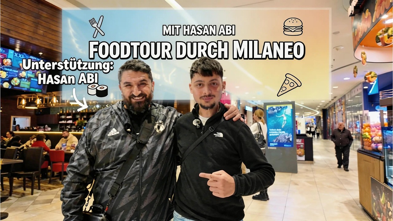 HELAL FOODTOUR durch MILANEO... mit Hasan Abi
