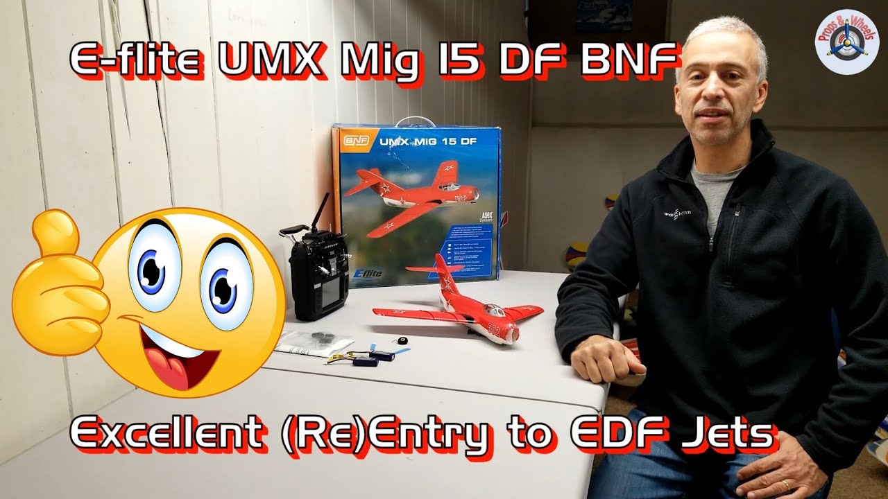 Excellent (Re)Entry to EDF Jets: E-flite UMX Mig 15 DF BNF