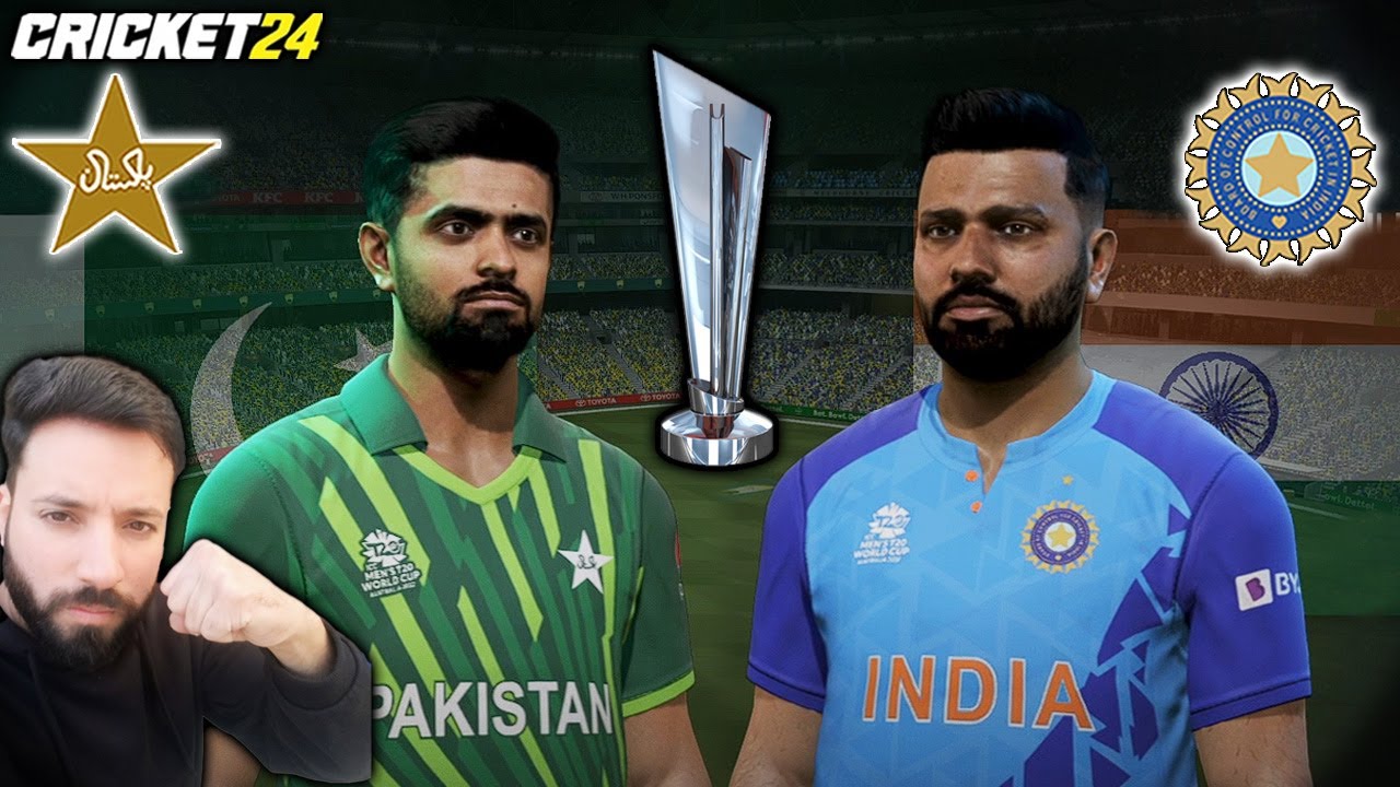 Rematch of Pakistan vs India T20 World Cup 2022 in MCG 🏆 Cricket 24 Gameplay