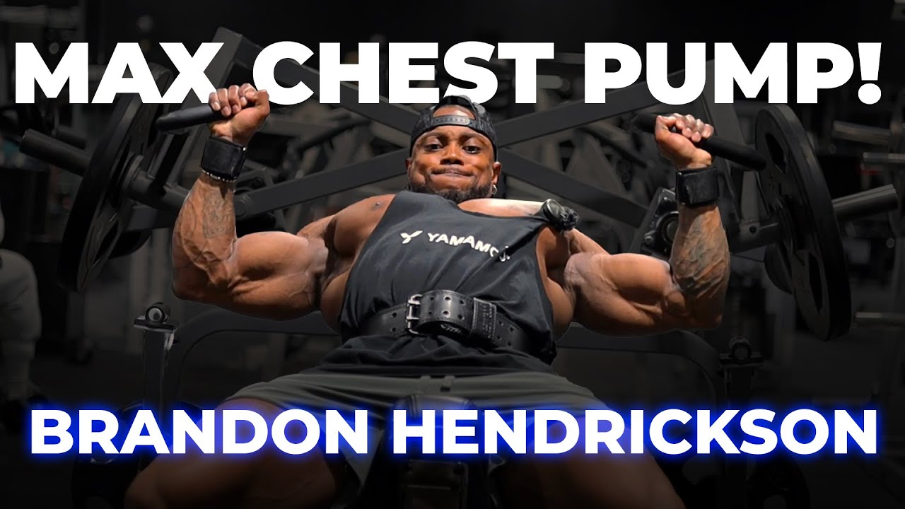 ALLENATI COME UN CAMPIONE: La Routine Killer di Brandon Hendrickson per un Petto da Mr. Olympia!