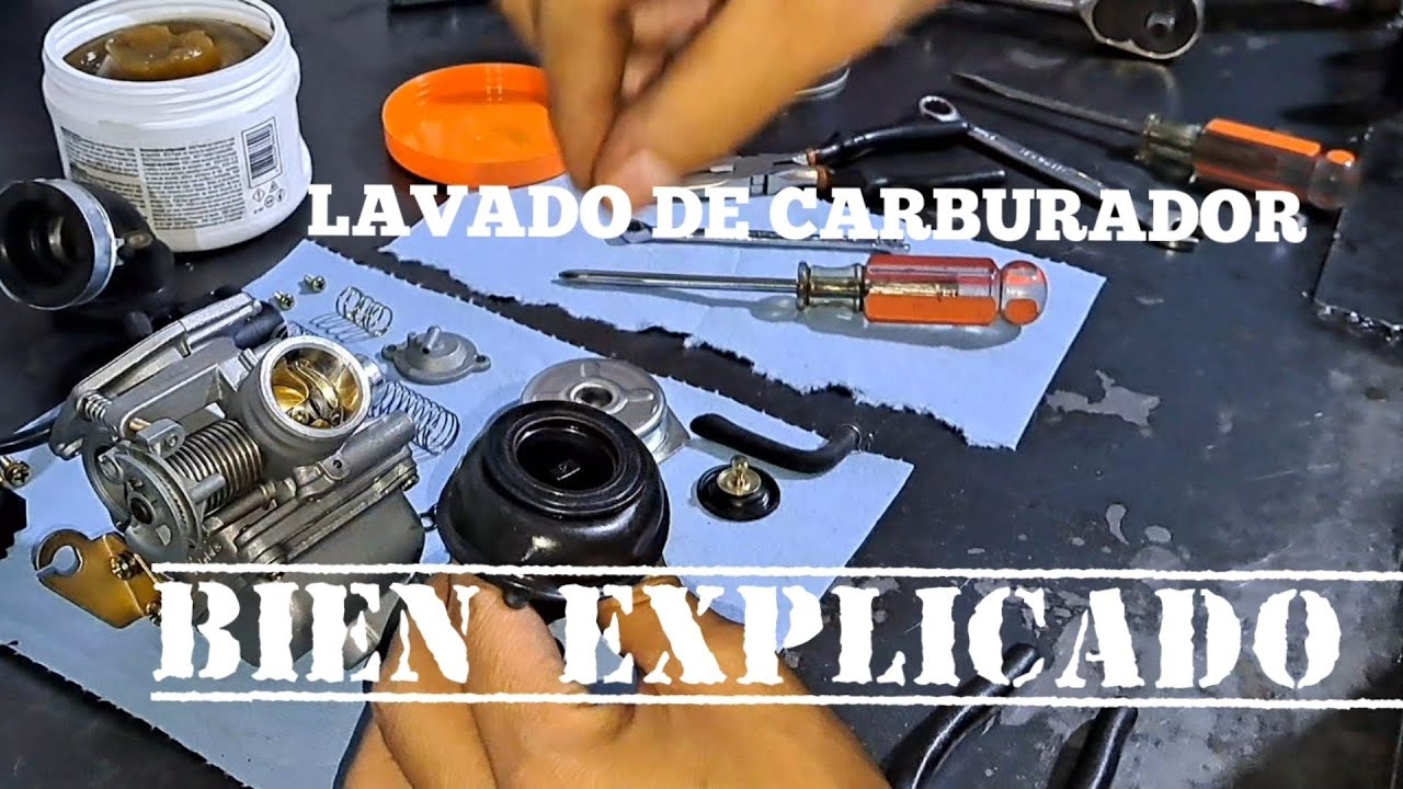 COMO LAVAR UN CARBURADOR DE MOTONETA ITALIKA (y varias chinas)