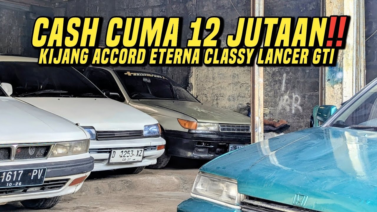 Mobil bekas murah puncak Bogor❗Murah seharga motor cuma 12 jutaan kijang lancer Accord eterna 