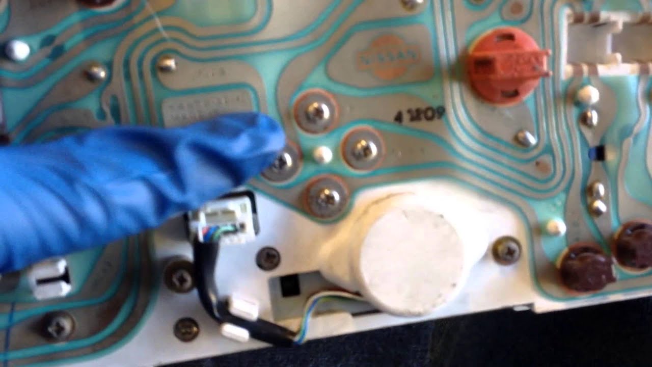 Fixing speedometer on 240sx