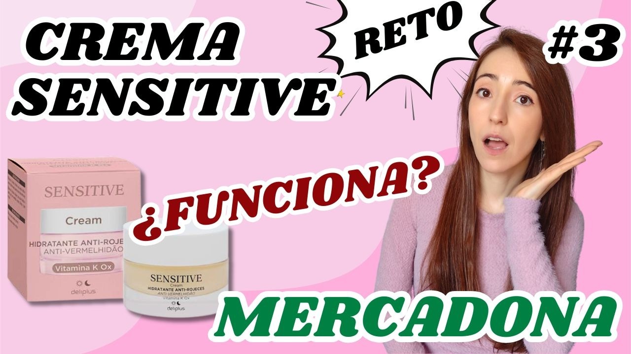 Krem Mercadona Sensitive🧴| Analiza farmaceutyczna🔬 Czy łagodzi zaczerwienienia i cienie pod oczami?