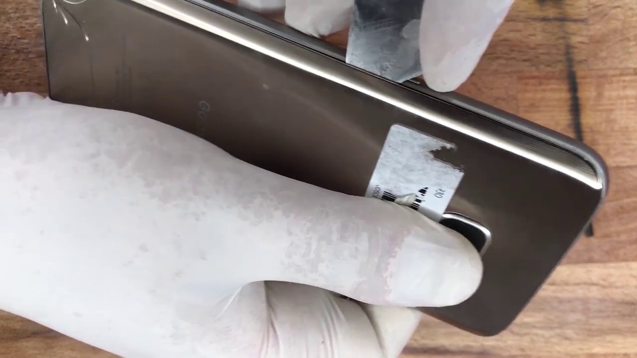 How to fix a Samsung Galaxy s7 back/rear cracked glass screen