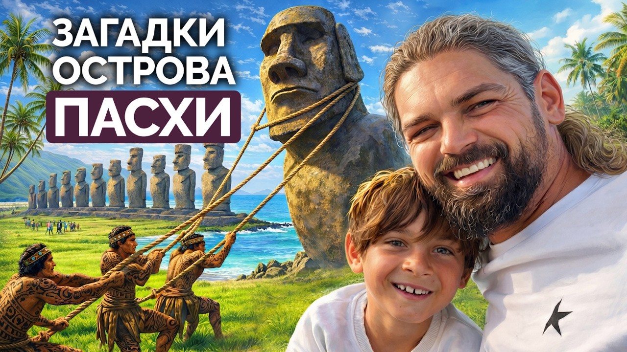Остров Пасхи, который не показывают туристам. Как мы с сыном оказались в сердце Тихого океана