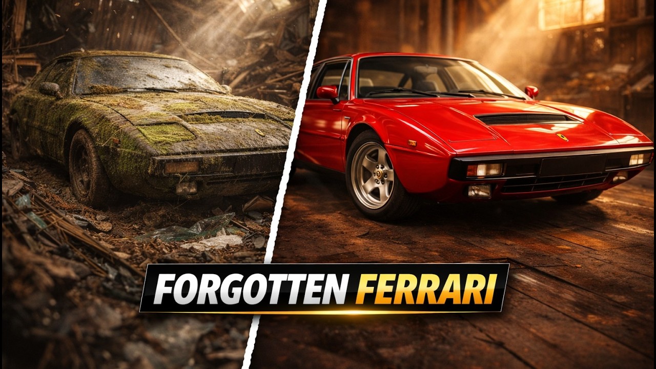 Abandoned Ferrari 308 GT4 Restoration | From Ruin to Roaring Icon