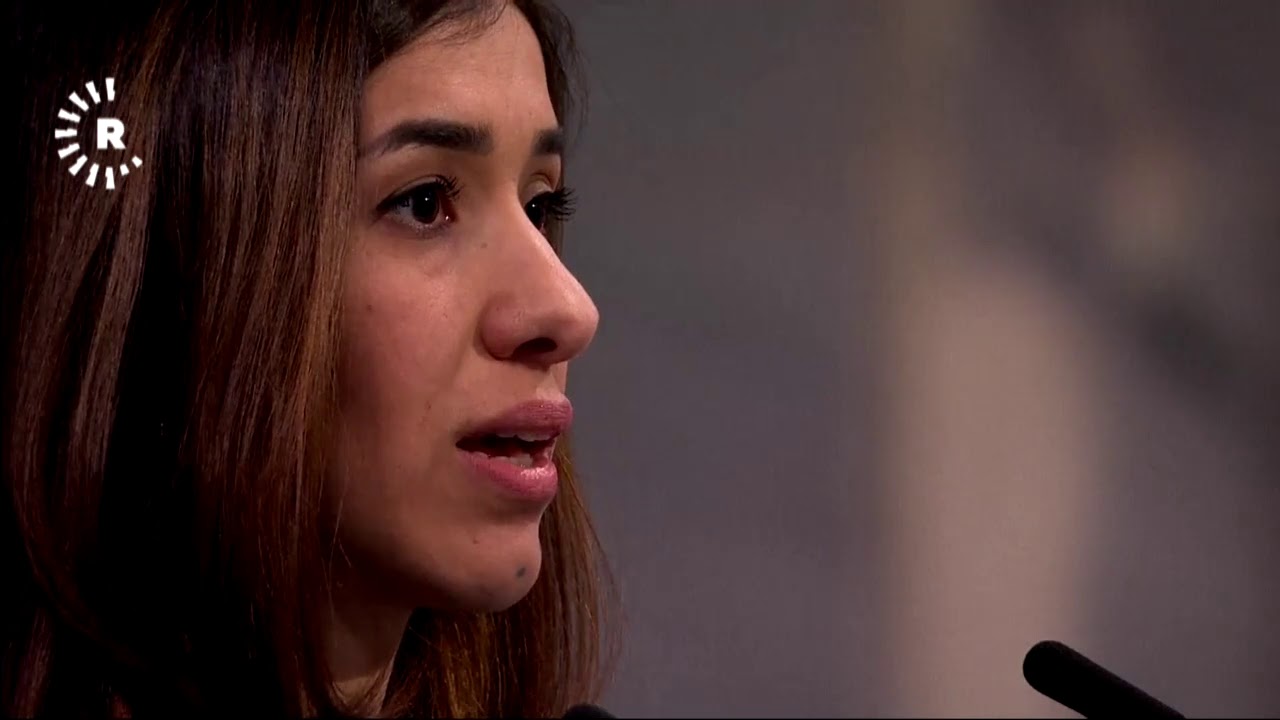 كلمة نادية مراد خلال حفل تسليمها جائزة نوبل للسلام