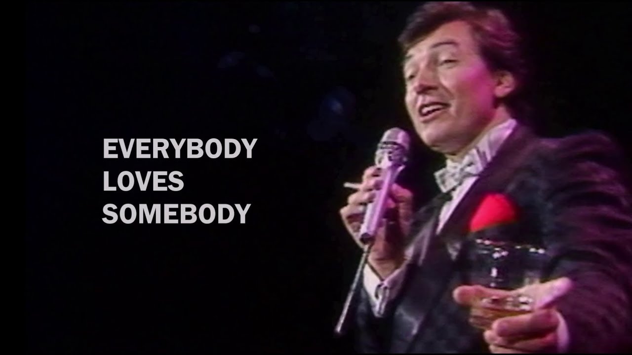Karel Gott as Dean Martin - Everybody Loves Somebody (Sometime) live 1986