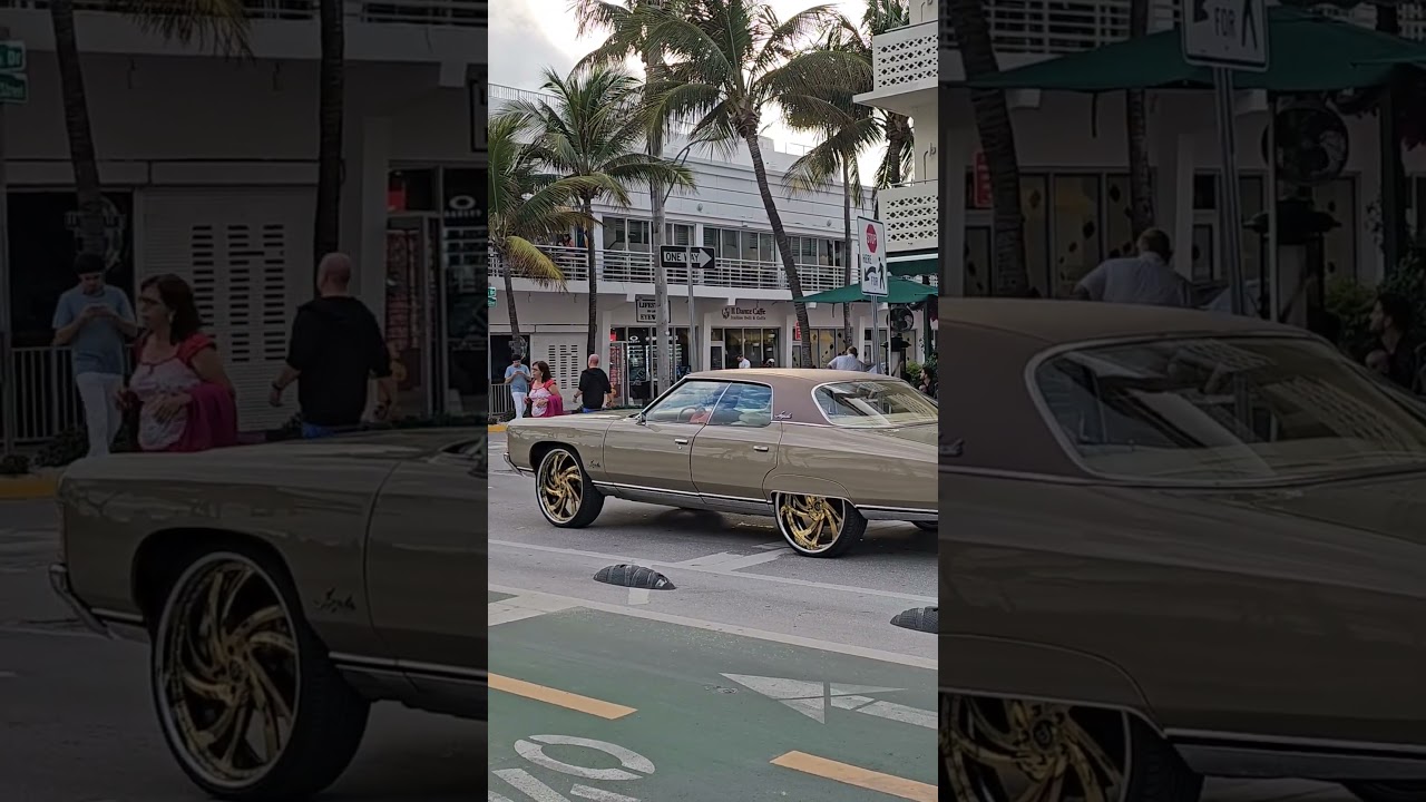 Have you heard a car sound like this? Art Deco Miami