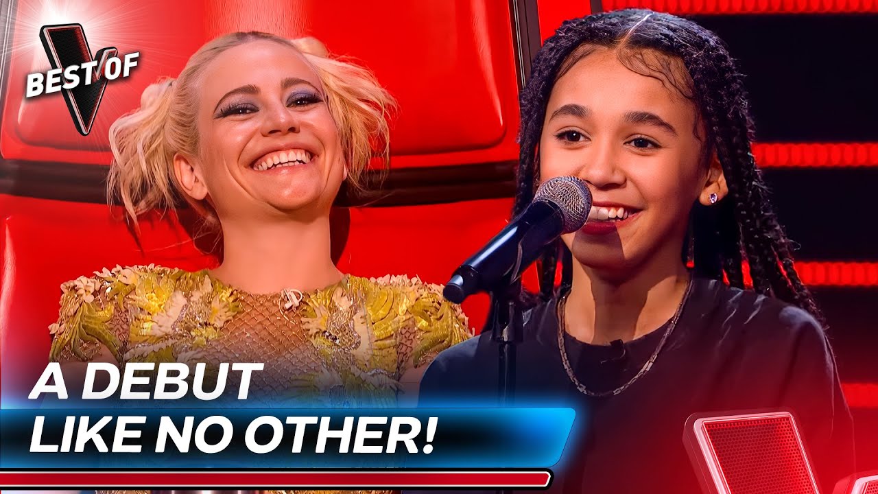 Coaches CAN'T Believe This Was Her Very fırst Live Performance Ever! | The Voice Kids UK