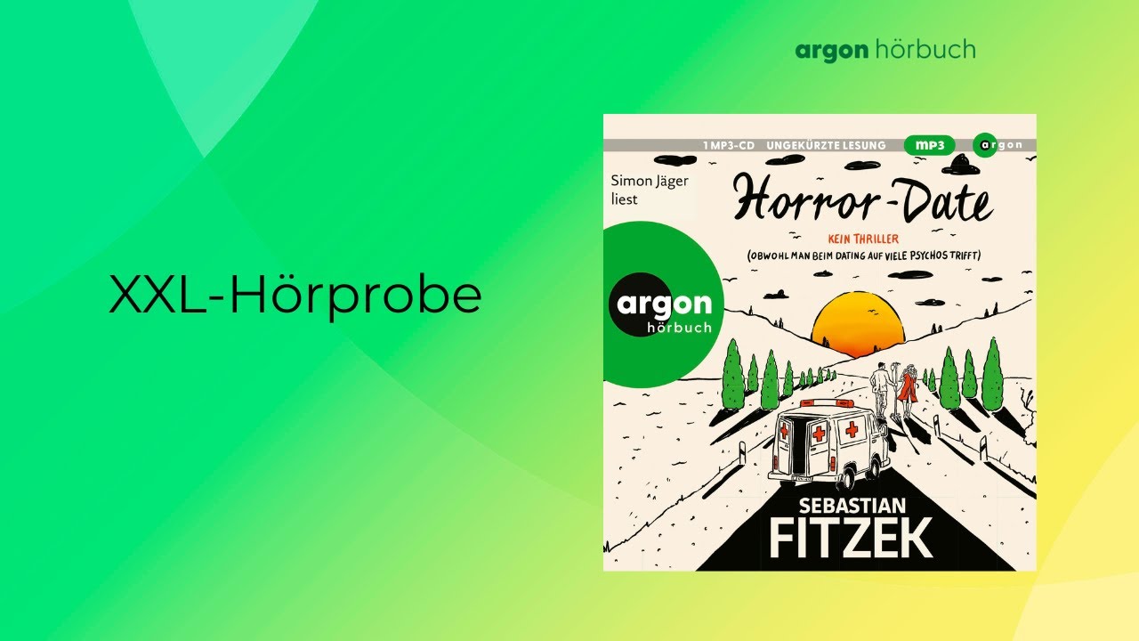 XXL-H&ouml;rprobe Sebastian Fitzek &raquo;Horror Date. Kein Thriller&laquo;