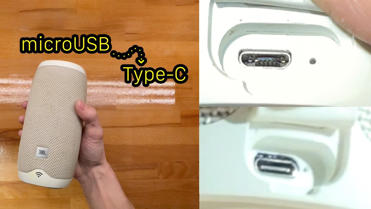 Fix/Repair Broken Charging Port on a Bluetooth Speaker - JBL LINK10