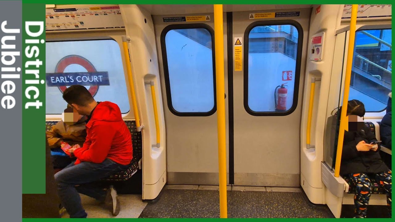 London Underground Journeys - Canary Wharf to Barons Court via Westminster/ Jubilee & District Line