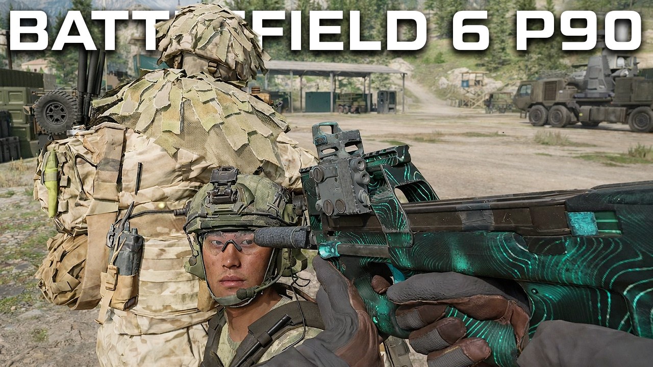 BF6 P90 SMG is GOOD - Battlefield 6 Season 2 Gameplay...