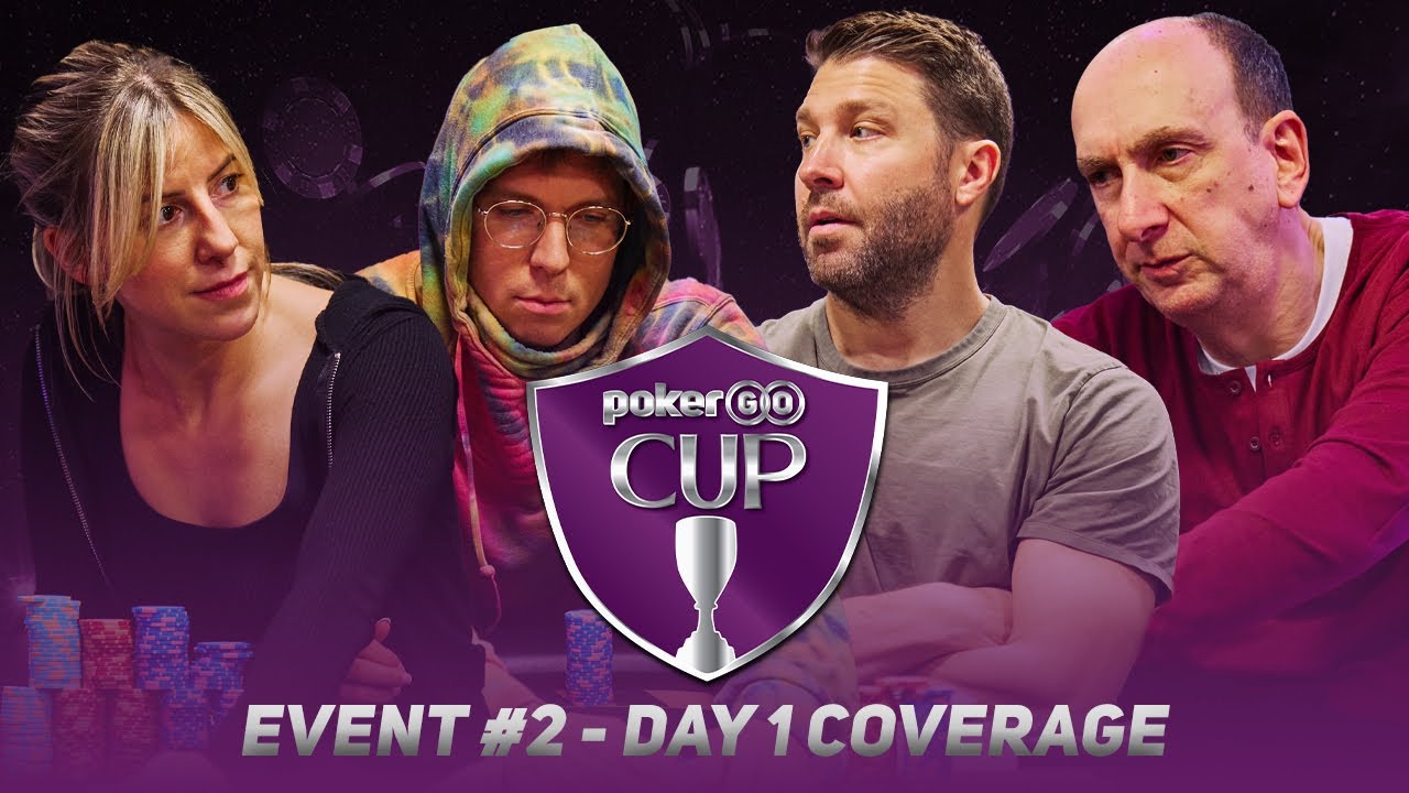 PokerGO Cup | Event #2 $10,000 No-Limit Hold'em | Day 1 Coverage