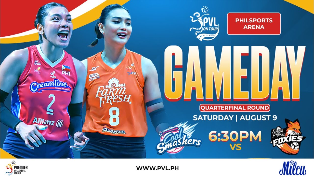 CREAMLINE  vs. FARM FRESH - Full Match | PVL on Tour 2025