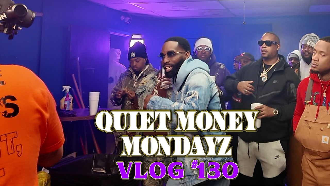 Quiet Money Mondayz VLOG # 130 : VIDEO SHOOT IN NACOGDOCHES, TX