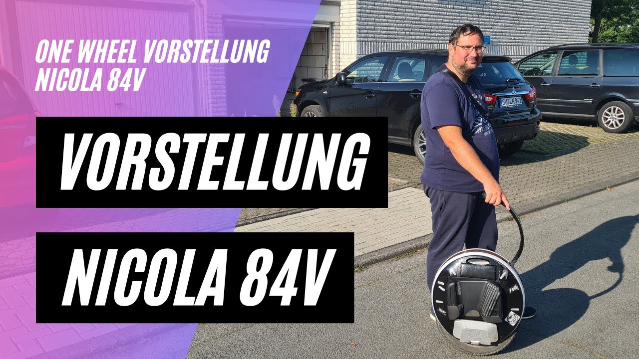 ☸ Elektrisches Einrad - GOTWAY NIKOLA 84V 1300Wh (EUC - Electric Unicycle)
