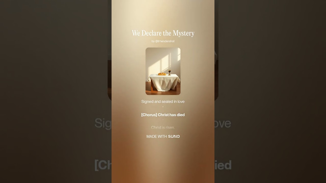 We Declare the Mystery