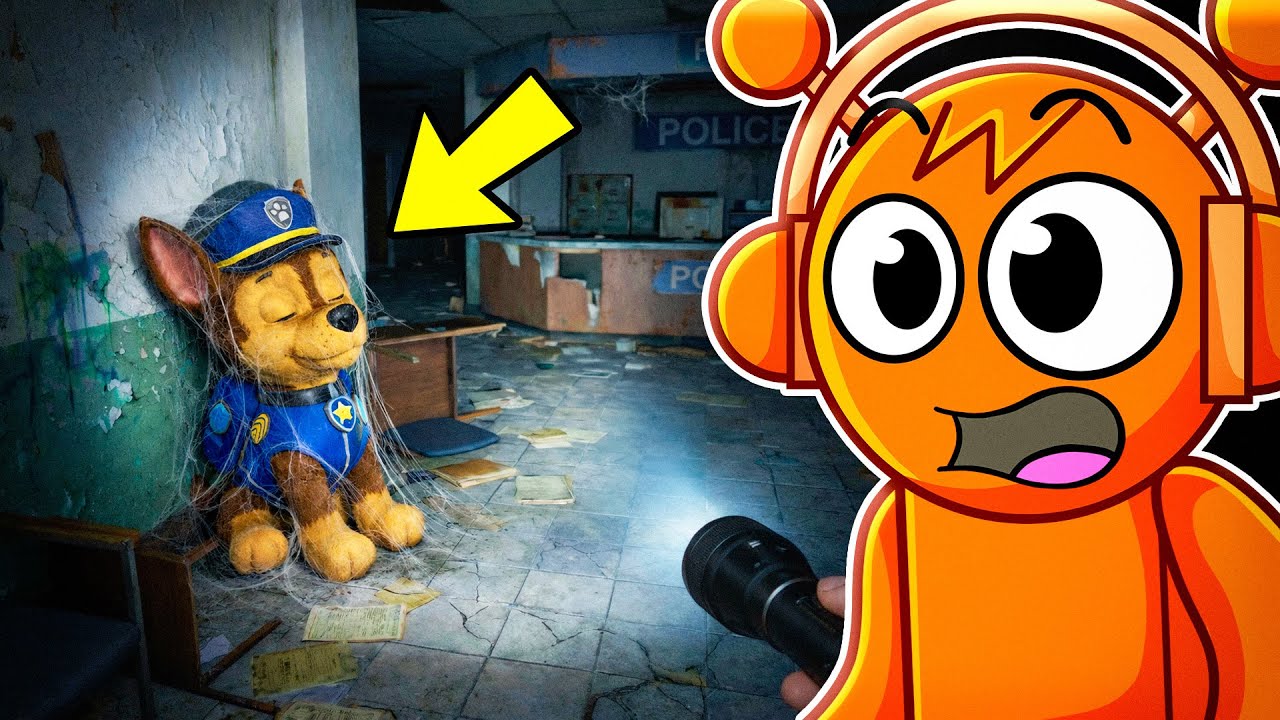 INVESTIGATING Paw Patrol ABANDONED POLICE STATION!