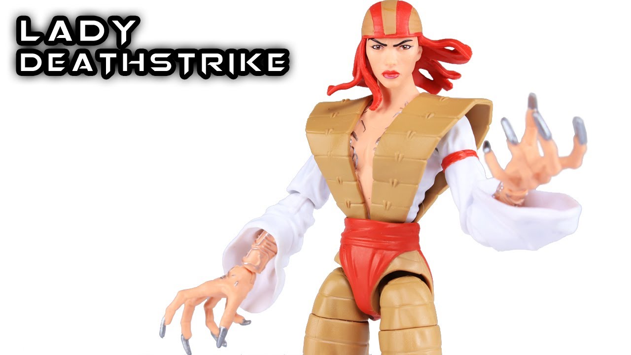Marvel Legends LADY DEATHSTRIKE X-Men Action Figure Review
