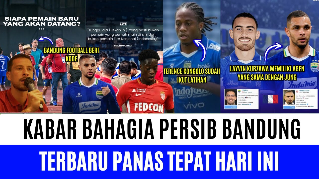 YES❗Bandung Football Beri Kode KURZAWA❗Agen JUNG dan KURZAWA Ternyata SAMA❗Haye Sebut KONGOLO Resmi❗