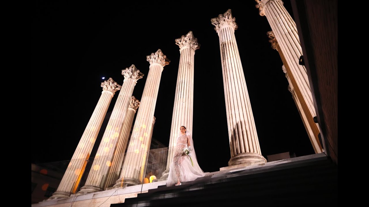 MANCINI COLECCIÓN COSTURA - DESFILE TEMPLO ROMANO DE CÓRDOBA