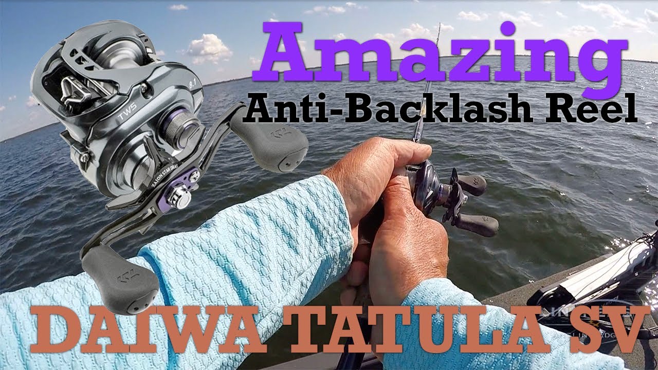 Amazing Anti-Backlash Baitcasting Reel (Tatula SV-TW)!