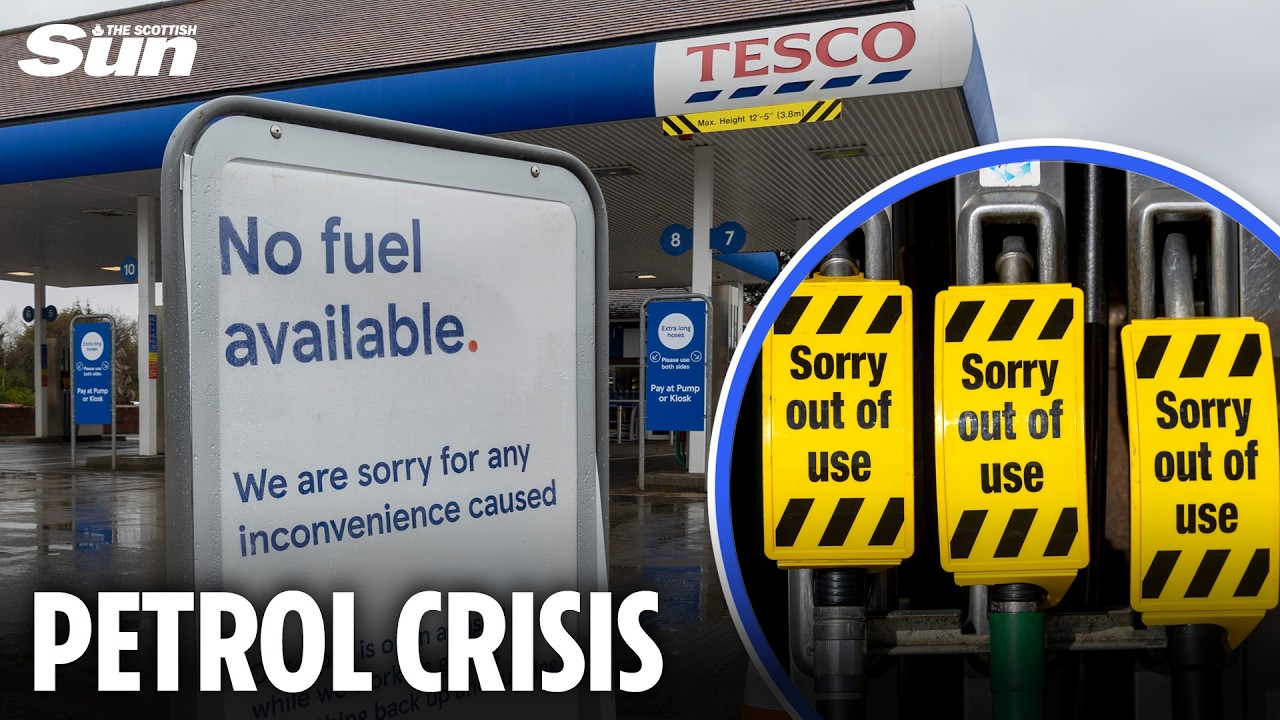 Petrol stations closed as they RUN OUT of fuel with huge queues & soaring prices ahead of Easter