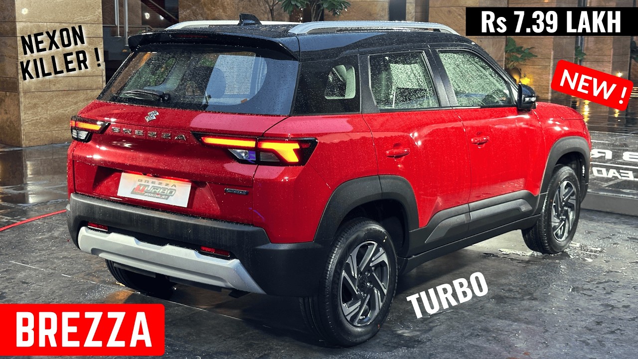 2026 Maruti Suzuki Brezza Facelift Premium SUV First Look | New Engine, Exteriors, Features | Brezza