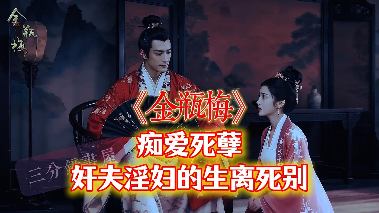 《金瓶梅》痴爱死孽一对奸夫淫妇的生离死别｜李瓶儿人物小传！#西门庆 #四大名著 #名著解读 #潘金莲 #李瓶儿