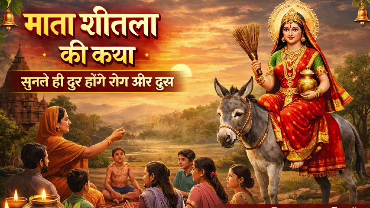 माता शीतला की कथा| शीतला माता की सच्ची कहानी|  शीतला अष्टमी की हार्दिक शुभकामनाएं 🙏🏻