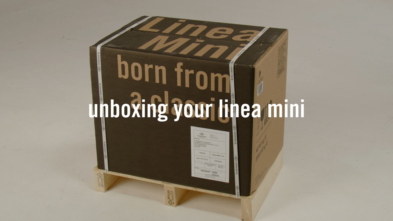 Unboxing the Linea Mini