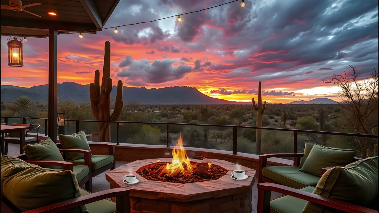 Palm Desert Jazz &ndash; Warm Sunset Ambience & Chill California Vibes 🌵🎶