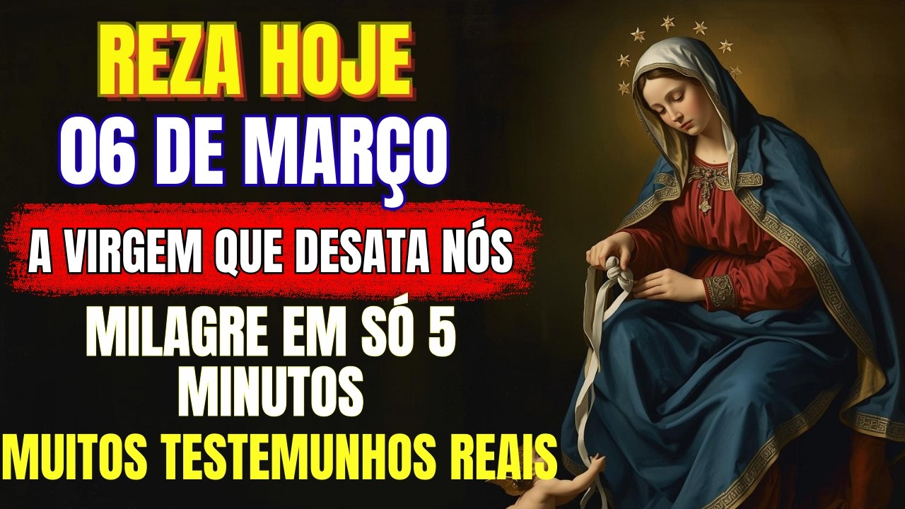 A CONTA QUE TIRA SEU SONO FOI PAGA 🧾 Virgem Desatadora Providencia o Dinheiro