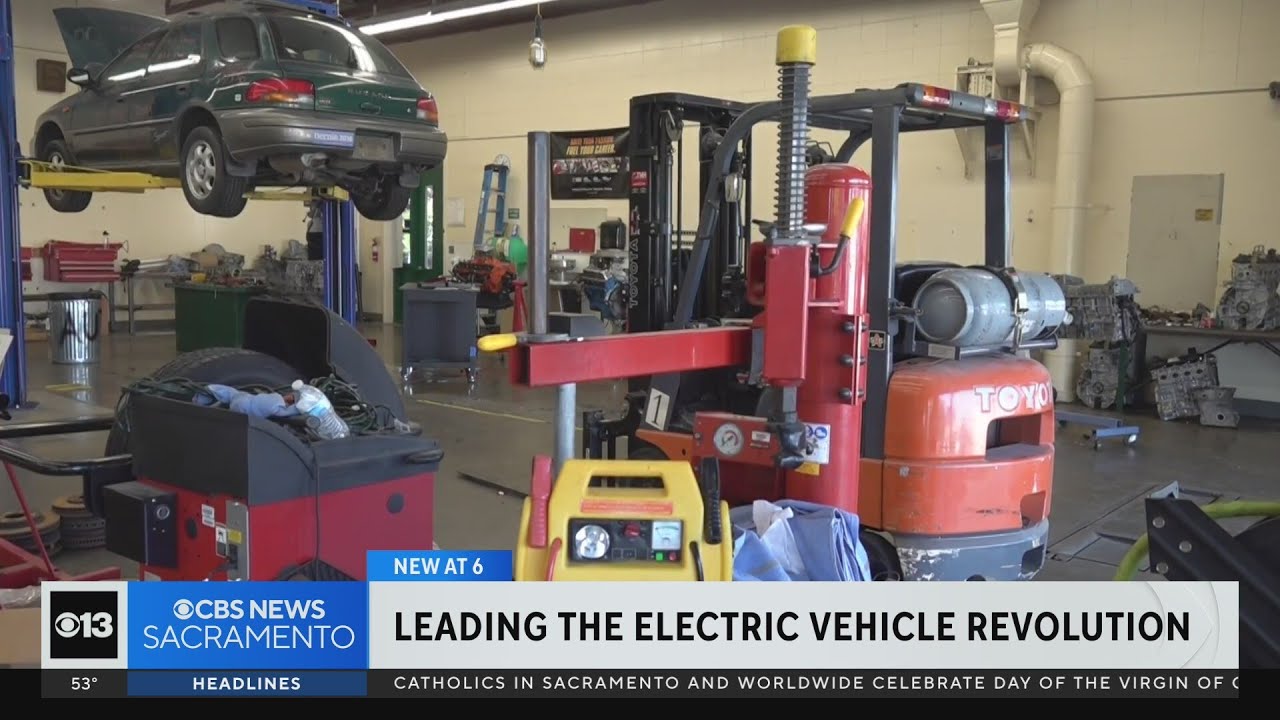 One Sacramento high school aims to lead the electric vehicle revolution