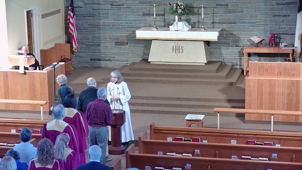 Sunday morning service,  Jan.11th,  in the at the First United Methodist Church, East Greenbush, NY.