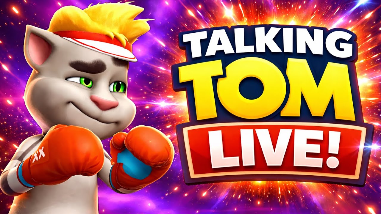 Live Now Talking Tom Cat Live Fun Playing
