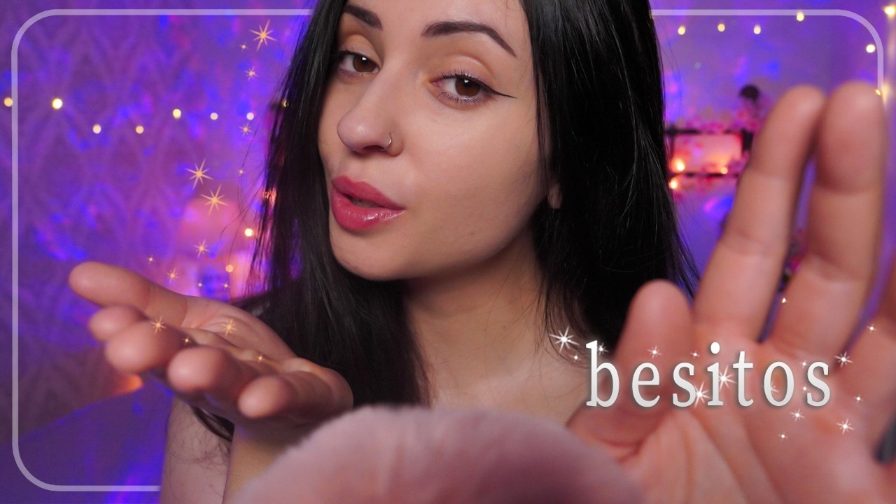 ASMR 💋 Besitos y Caricias de Amor (Muy cerca) 💘 Sue&ntilde;o profundo en minutos