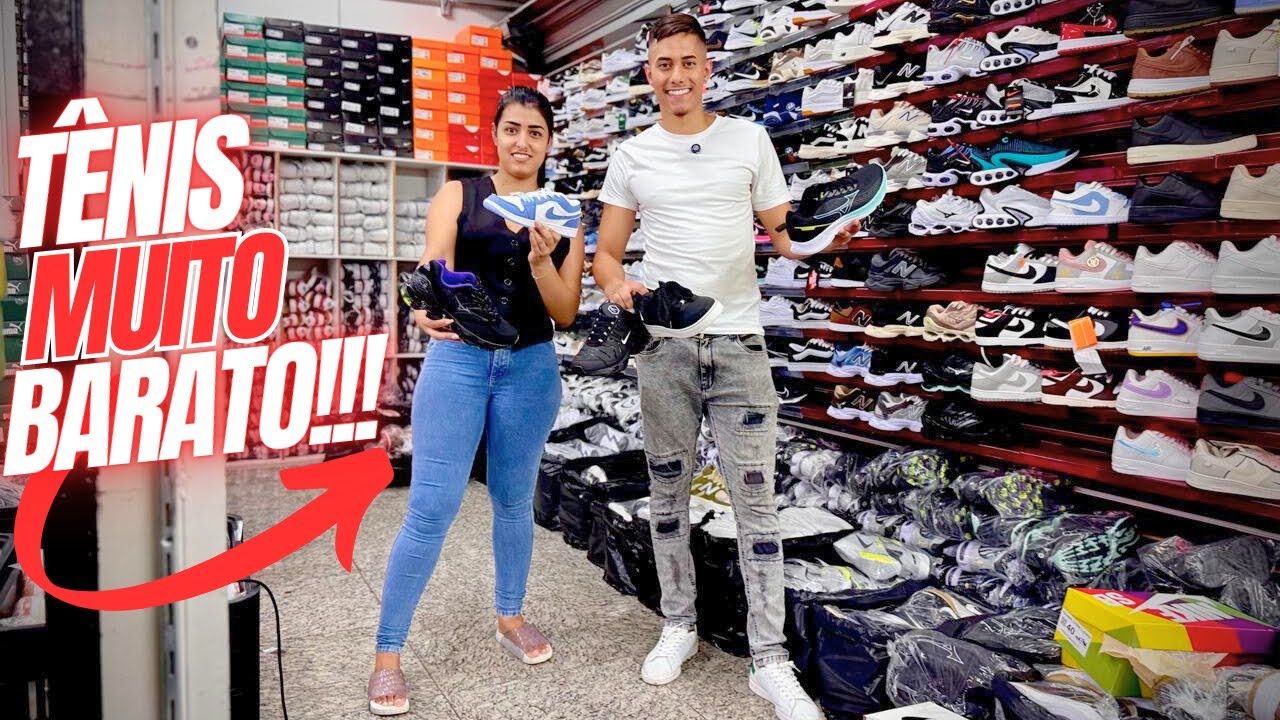 🔥👟FORNECEDOR DE TÊNIS PREMIUM MUITO BARATO DE ALTÍSSIMA QUALIDADE! ELE DEU UMA AULA #brás #sneakers