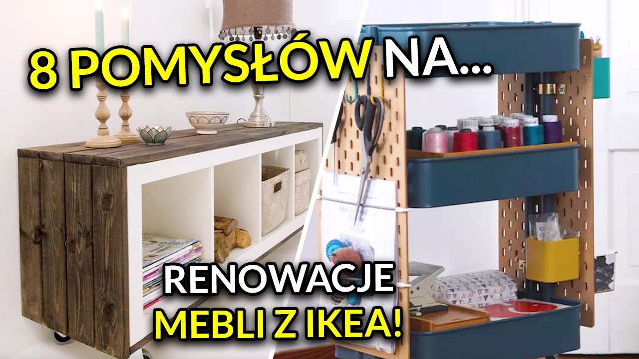 8 fantastyczych pomysłów na renowacje mebli z IKEA! 🥰